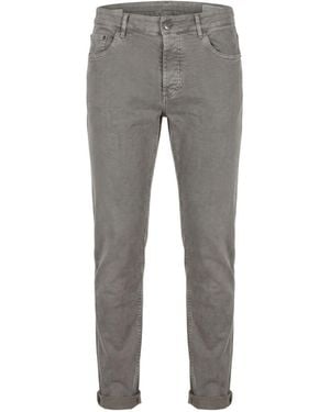 Brunello Cucinelli Denim Cotton Jeans - Grey