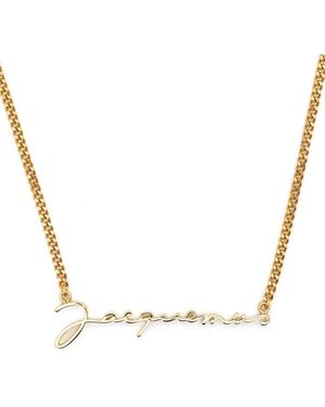 Jacquemus Collana La Chaine - Metallizzato