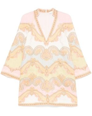 Zimmermann Abito Tunica Maxine - Neutro