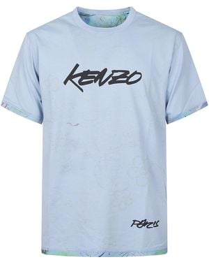 KENZO Logo T-Shirt - Blue
