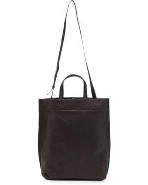 Lihann George Jani Leather Tote Bag - Black