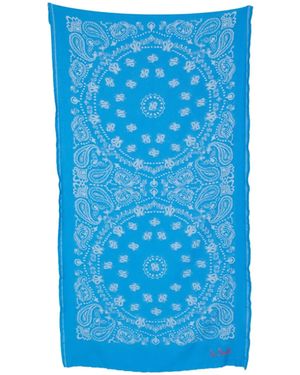 MC2 Saint Barth Foutas Beach Towel - Blue