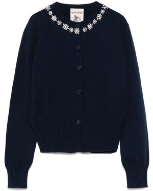 Semicouture Cardigan Petra - Blu