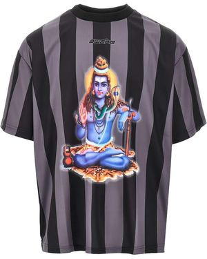 AWAKE NY Waffle Ls T-Shirt - Grey