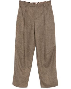 FRONT STREET 8 Pleated Pants - Grey