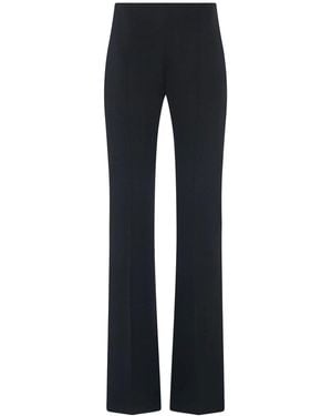 The Row Fabien Silk Trousers - Blue