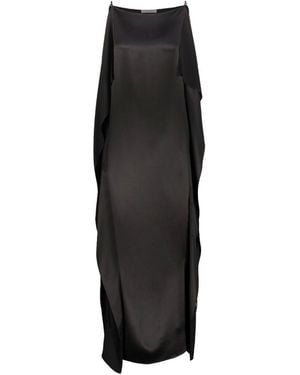 The Row Kylo Silk Dress - Black