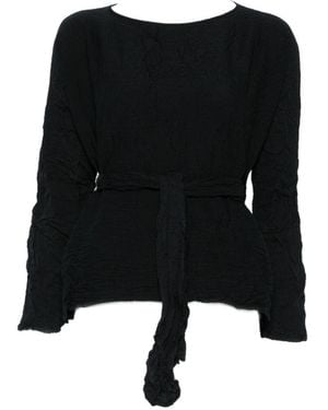 Daniela Gregis Cotton Shirt - Black