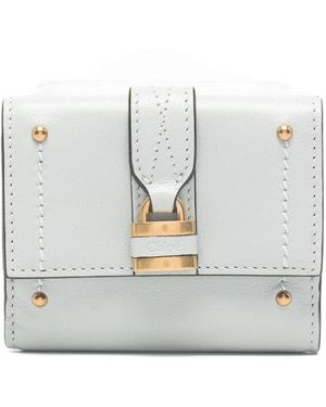 Chloé Paddington Leather Wallet - Pink