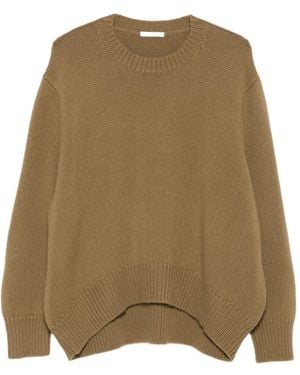 The Row Parth Cashmere Jumper - Natural