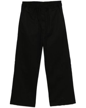 Thom Krom Drawstring Joggers - Black