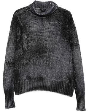 Avant Toi Cahsmere Turtke-Neck Jumper - Black