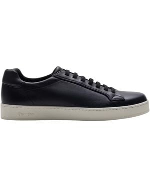 Church's Ludlow Trainers With Smooth Leather Upper And Lace-Up Fastening - Black