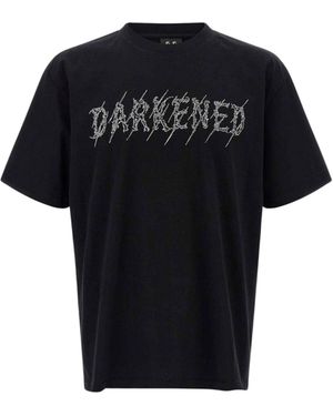 44 Label Group Darkened Type T-Shirt - Black