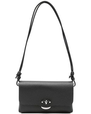 Zanellato Lettera Daily Leather Clutch - Black