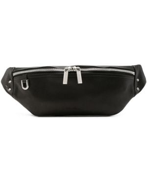 Rick Owens Leather Bumbag - Black