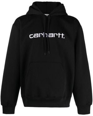 Carhartt Hoodie With Logo - Black