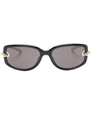 Bottega Veneta Knot Sunglasses - Grey
