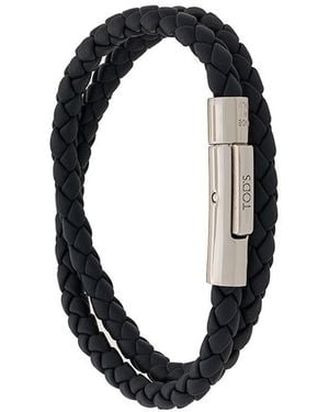 Tod's Double Wrap Bracelet - Black