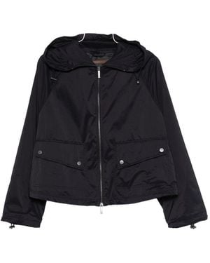 Emporio Armani Nylon Blouson Jacket - Black