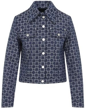 Givenchy Monogram Denim Jacket - Blue