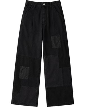 Comme des Garçons Spliced ?Canvas Trousers - Black