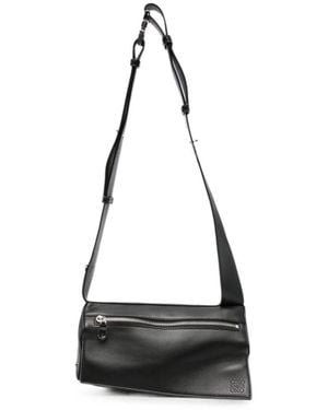 Loewe Borsa A Tracolla Puzzle Fratherlight - Bianco