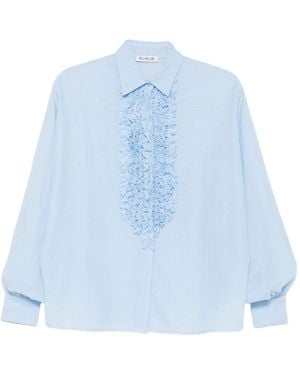 SOSUE Antonia Cotton Shirt - Blue