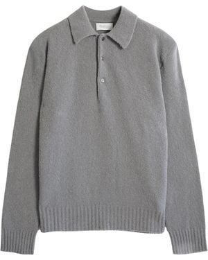 Diana Studio Bouclé Polo - Grey