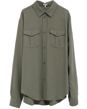 Loewe Pocket Shirt - Green