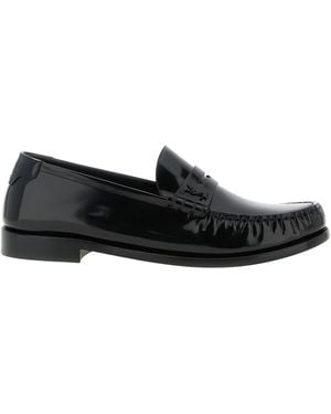 Saint Laurent Le Loafer Moccasin - Black