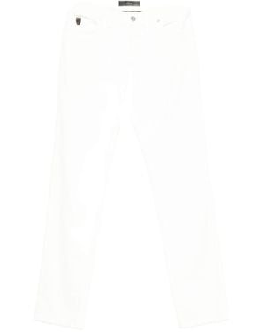 Brioni Slim Fit Denim Jeans - White