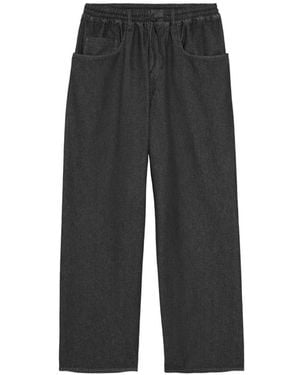 Y-3 Denim Cotton Jeans - Black