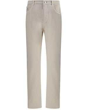 Brunello Cucinelli Comfort Denim Jeans - Grey