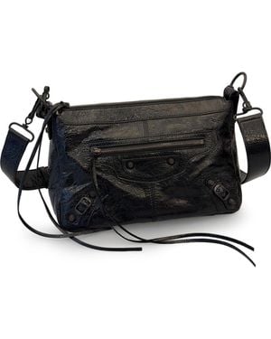 Balenciaga Le City Moto Bag - Black