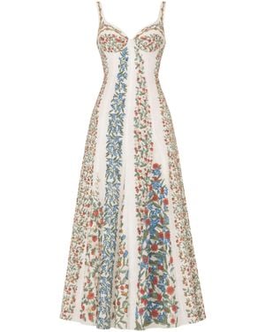 FARM Rio Fruit Dress - White