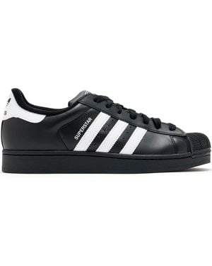 adidas Low Top Rubber Sole Trainers - Black