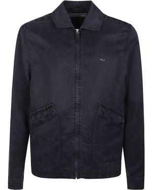 Massimo Osti Studio Zip-Up Jacket - Blue
