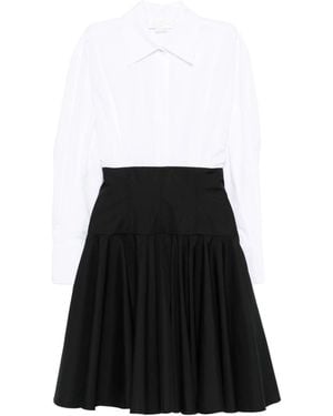 Genny Long-Sleeved Dress - White