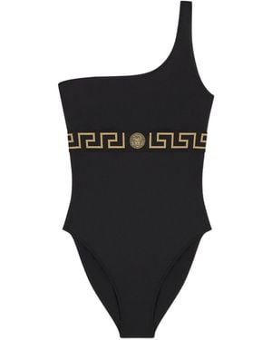 Versace Greca Swimsuit - Black