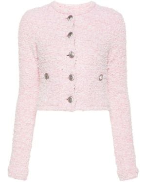 Balenciaga Tweed Jackets - Pink