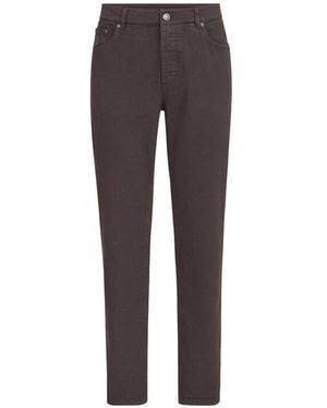 Brunello Cucinelli Denim Cotton Jeans - Grey