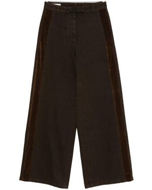 Dries Van Noten Penn Cotton Trousers - Black