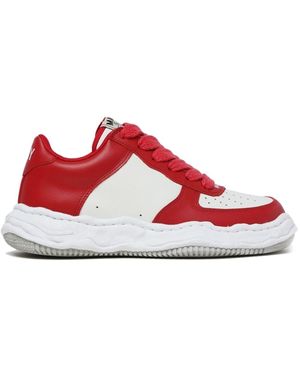 Maison Mihara Yasuhiro Wayne Lowe Trainers - Red
