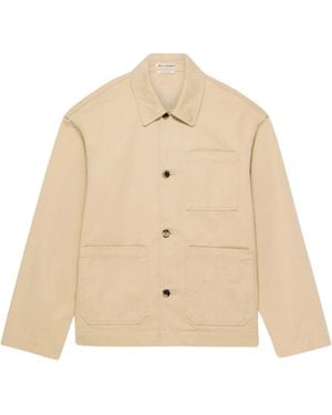 JW Anderson Jacket With Patch Pocket - Natural