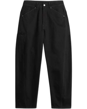 Lemaire Maxi Workwear Trousers - Black