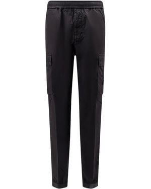 Stone Island Parachute Cargo Trousers - Black