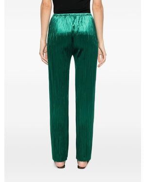forte_forte Pleated Trousers - Green