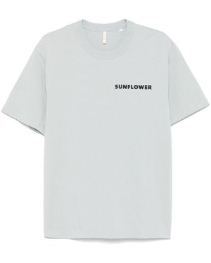 sunflower Cotton T-Shirt - White
