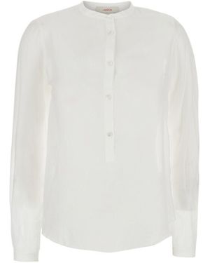 Jucca Korean Silk Shirt - White